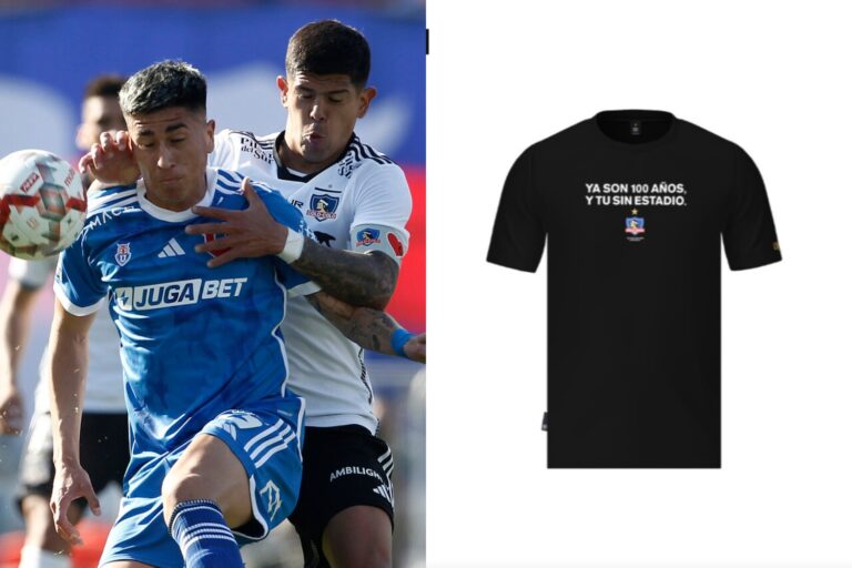 Colo Colo lanzó una polera burlándose de la U pero ya no está disponible para comprar