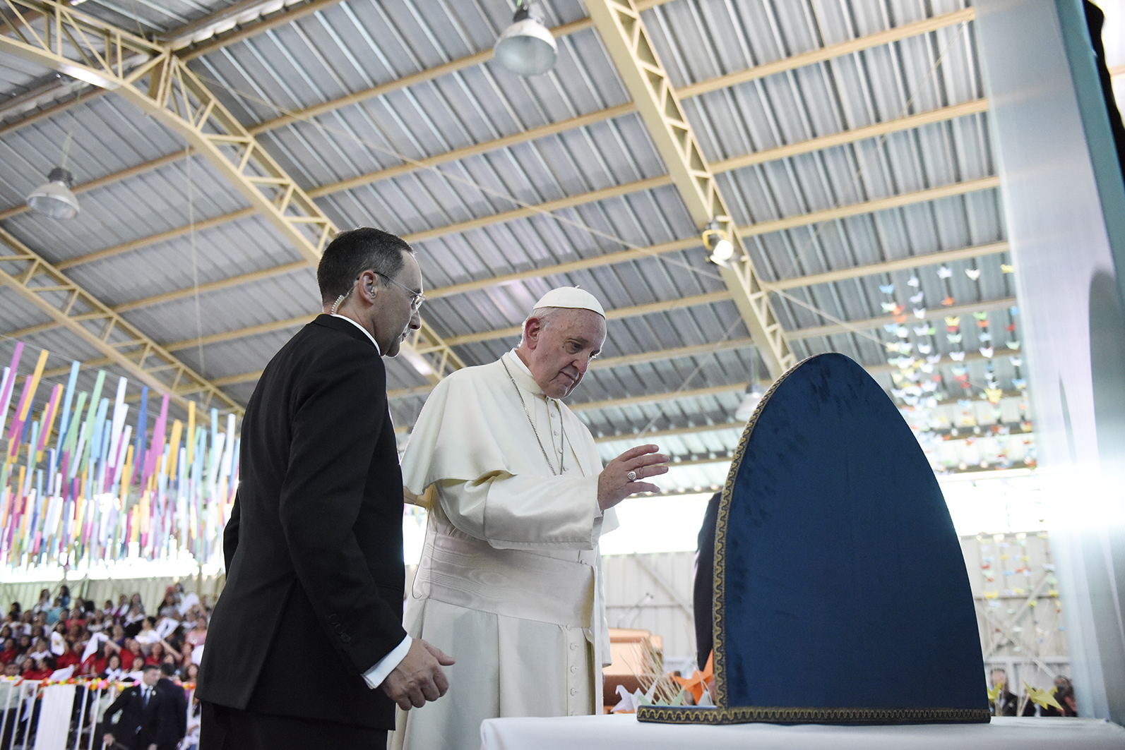 Papa Francisco visitó cárcel de mujeres en San Joaquín en 2018