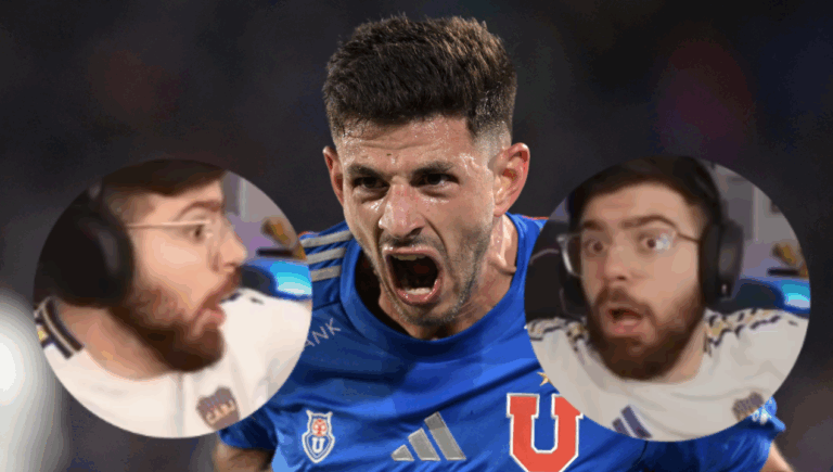Streamer argentino enloquece con la victoria de la U de Chile por Libertadores: 