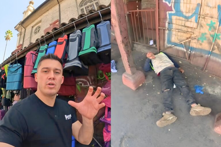 La crisis del consumo de pasta base: Youtuber italiano recorre La Vega mostrando los efectos de la droga