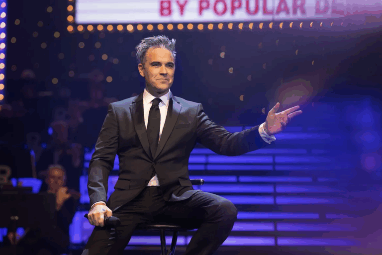 Robbie Williams padeció una 