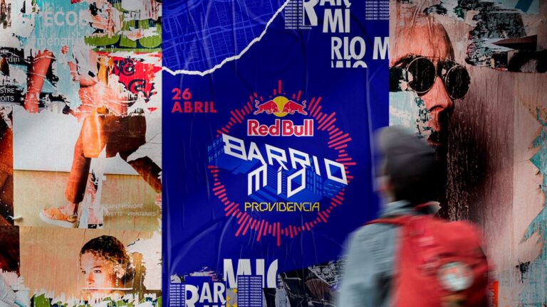 Providencia se prepara para Red Bull Barrio Mío: Arte, música y gastronomía al aire libre