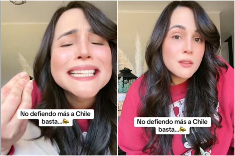 “Tampoco es que nos quieran en otros países”: Venezolana arremete contra compatriotas que la critican por querer quedarse en Chile