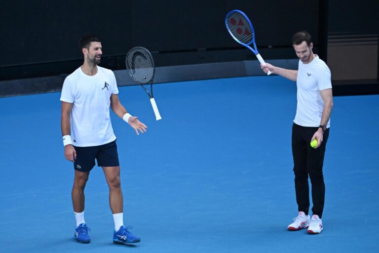 Tras seis meses juntos: Andy Murray deja de ser el entrenador de Novak Djokovic