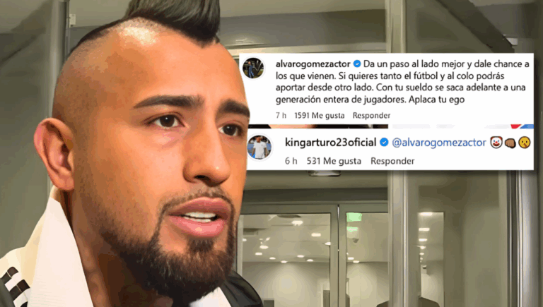 “Que actúe primero y después hable de fútbol”: El exabrupto de Arturo Vidal tras consulta por críticas de actor Álvaro Gómez