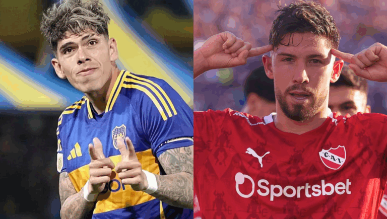 Chilenos se enfrentan en Argentina: Boca de Palacios y Alarcón juega ante Independiente de Loyola, Cabral y Galdames