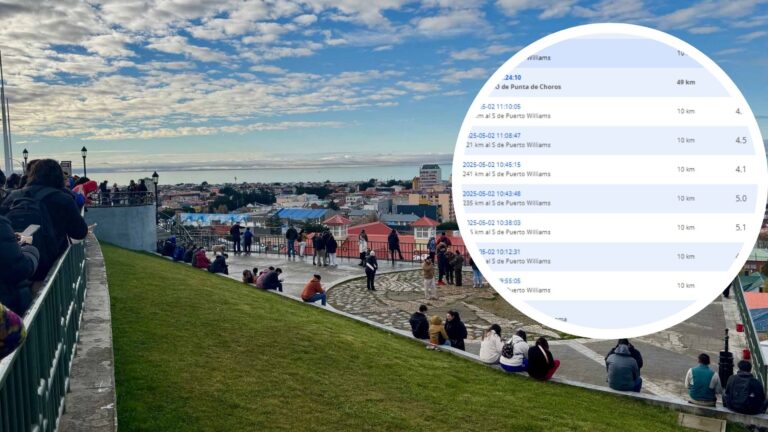 Tras fuerte terremoto en el sur: Se han registrado al menos 18 réplicas en la misma zona