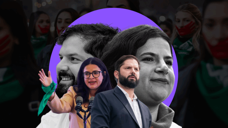 Una de las grandes promesas de campaña: Los cambios en la consigna del aborto legal durante el gobierno de Boric