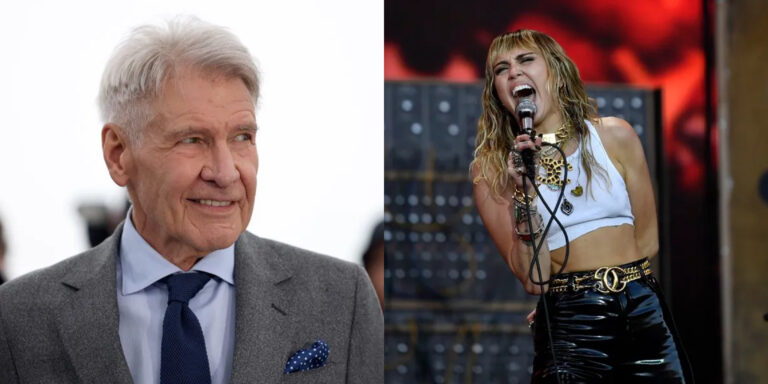 El inesperado consejo de Harrison Ford que llevó a Miley Cyrus a cambiar la forma de promocionar su nuevo disco