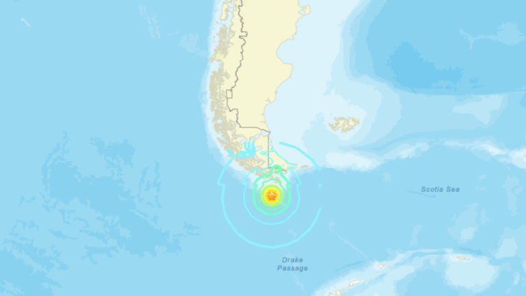 Senapred cancela evacuación por tsunami en la Región de Magallanes pese a más de 30 réplicas tras terremoto 7,5