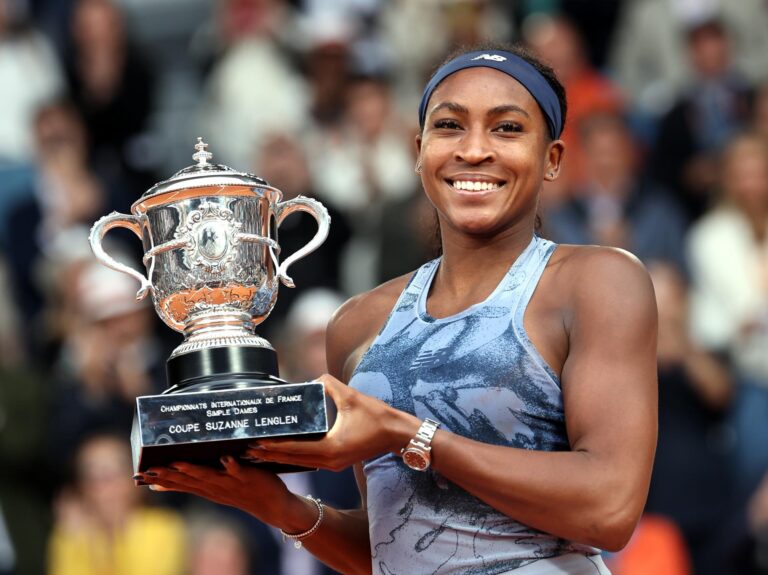 Este es el monto que recibirá Coco Gauff tras coronarse campeona en Roland Garros