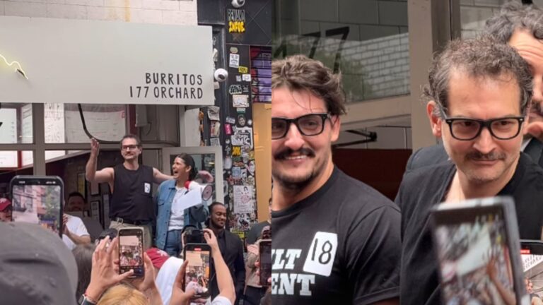 Pedro Pascal tiene doble... y vive en Nueva York: insólito concurso de imitadores desata furor en local de comida rápida
