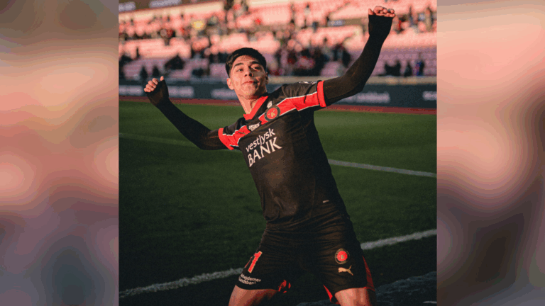 Por segundo año consecutivo: Gol de Darío Osorio es elegido como el mejor de la Superliga Danesa