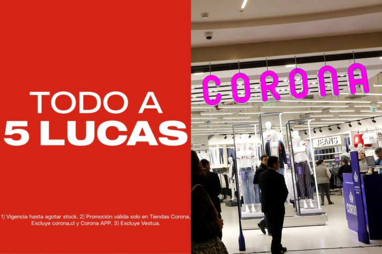 Corona cierra sus puertas en julio: Multitienda hará masivo remate de productos 