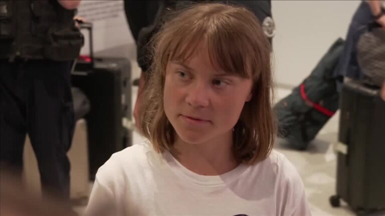 Greta Thunberg tras ser deportada de Israel: 