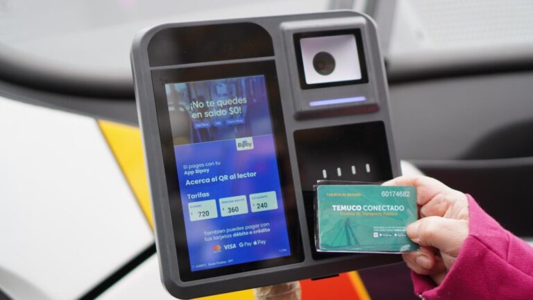 Temuco y Padre las Casas tendrán pago electrónico en el transporte público: Así funcionará el nuevo sistema