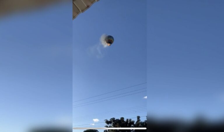 Al menos ocho muertos al caer un globo aerostático con 21 pasajeros a bordo en Brasil