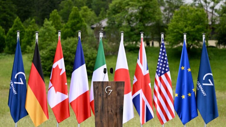 G7 exime a multinacionales estadounidenses del impuesto mínimo global del 15%