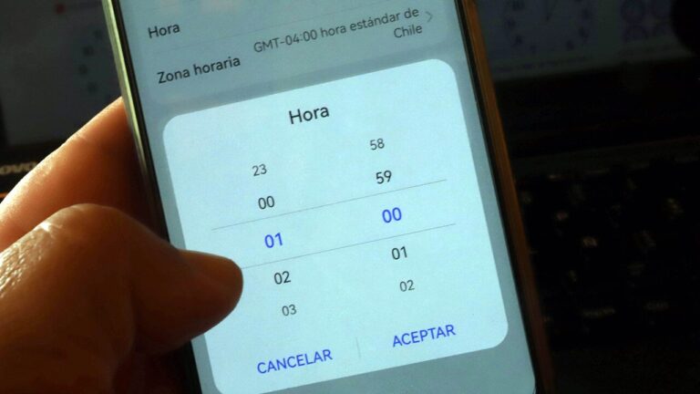 ¿Cuándo es el cambio de hora en Chile?