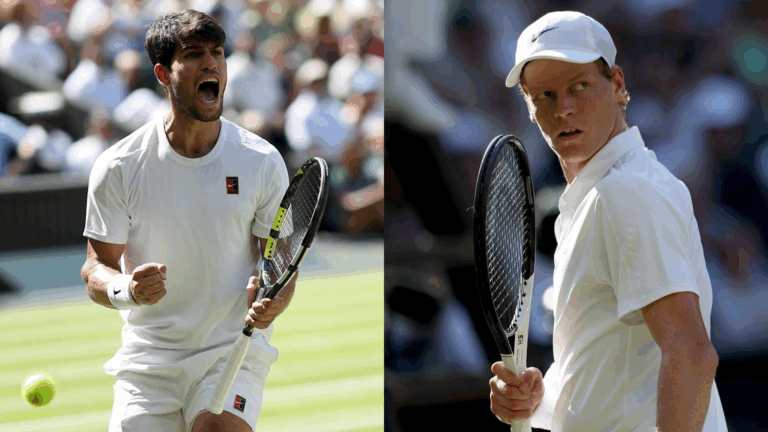 Jannik Sinner vs Carlos Alcaraz: Cuándo y dónde es la final de Wimbledon