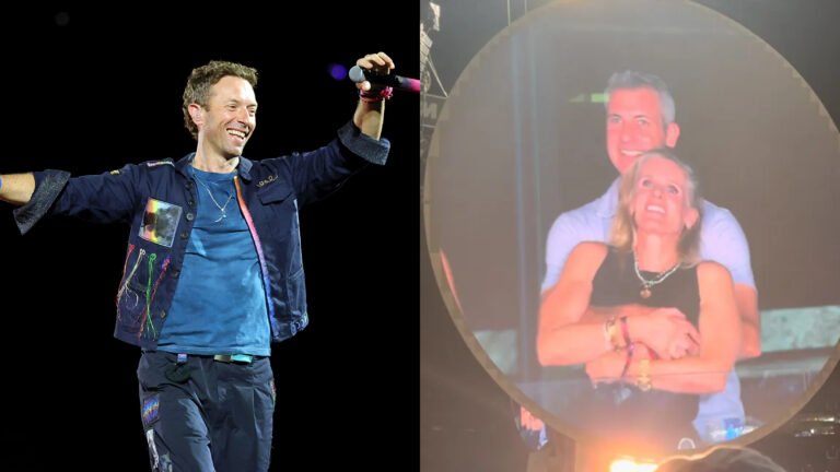 Tras incidente viral en pleno concierto de Coldplay: Chris Martin advierte a fans que están siendo grabados