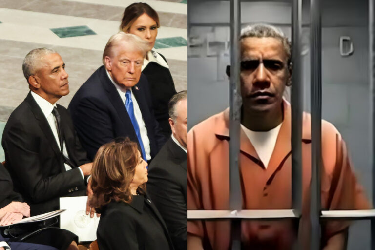 Trump comparte video falso hecho con inteligencia artificial que muestra a Obama siendo arrestado