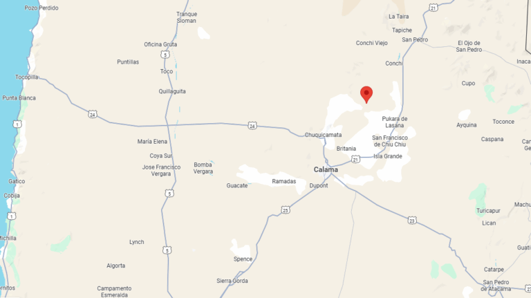 Temblor afectó el norte de Chile