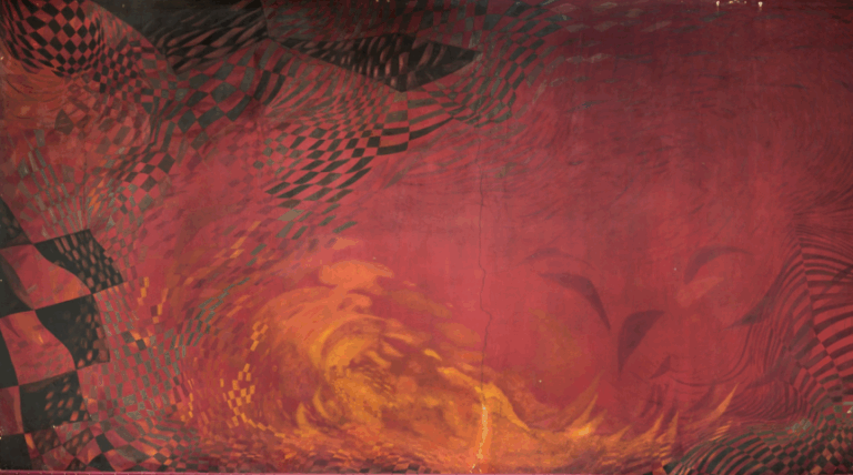 Incendio en Santiago pone en peligro mural de Nemesio Antúnez: Se teme daño patrimonial irreparable