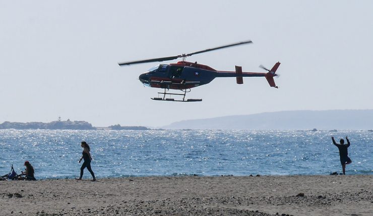 Helicóptero privado se estrella en Osorno mientras realizaba maniobras: Incidente no dejó heridos