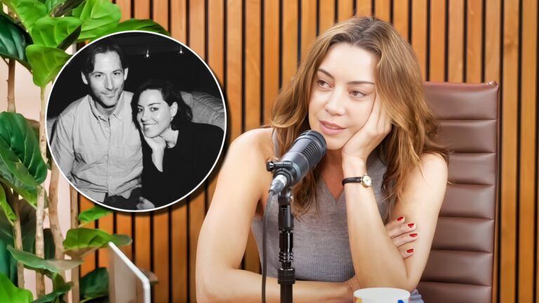 Aubrey Plaza habla sobre el duelo tras el suicidio de su esposo: “Es como un océano gigante de horror”