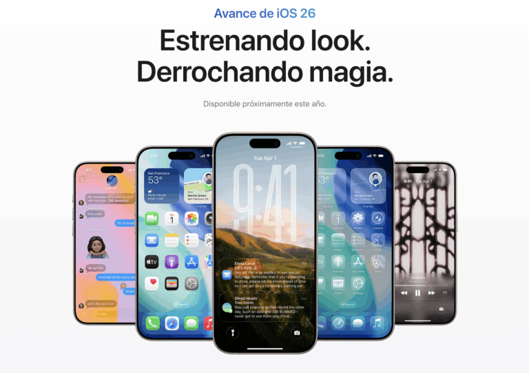 Tecnología: Probamos la versión beta de iOS26 y estas son nuestras conclusiones