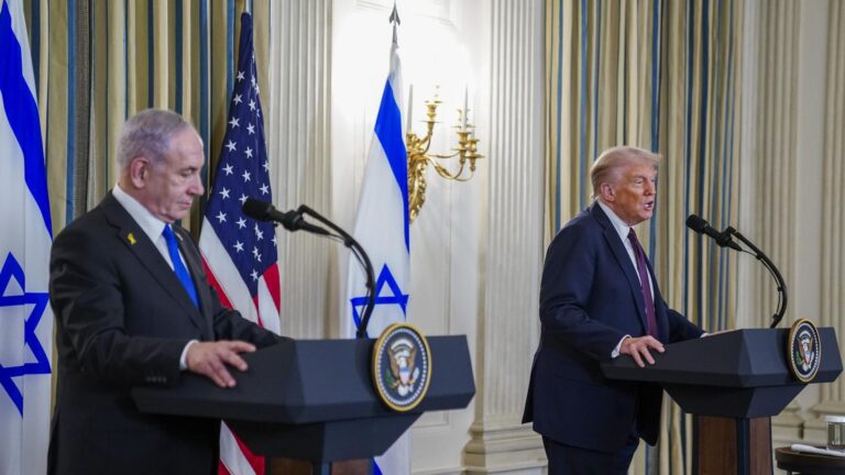 Trump dice que Netanyahu aceptó plan de paz de Estados Unidos para Gaza
