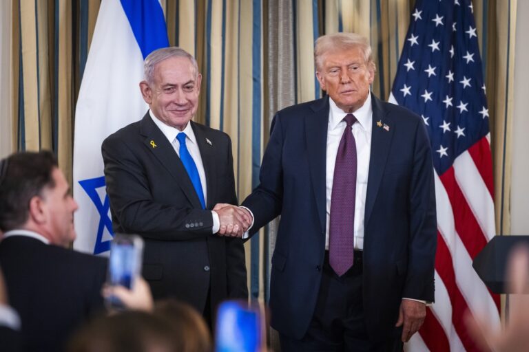 “Rotundamente no”: Netanyahu asegura que no acordó con Trump el establecimiento de un Estado Palestino