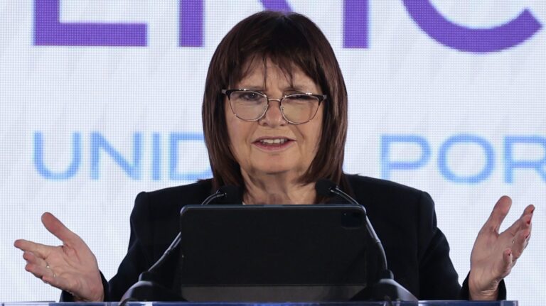 Ministra de Seguridad argentina habla de 