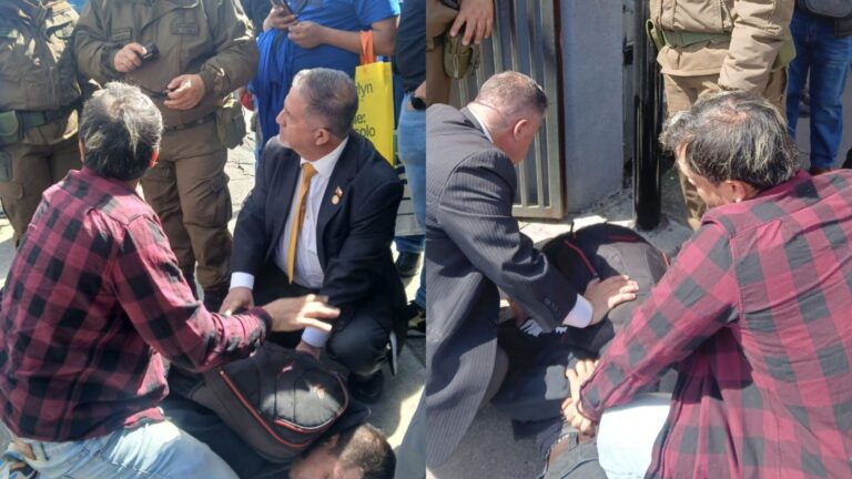 Diputado Roberto Arroyo participó en detención ciudadana y redujo a ladrón en Concepción