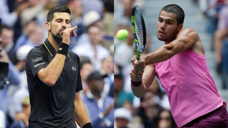 Novak Djokovic vs Carlos Alcaraz: A qué hora juegan y por dónde ver la semifinal del US Open