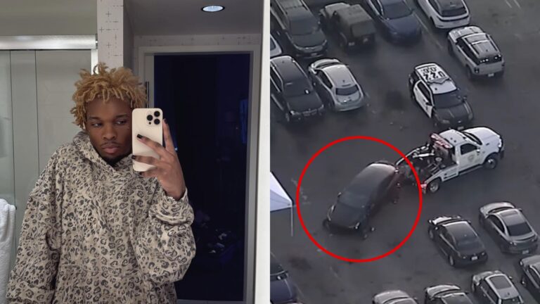 Investigan hallazgo de un cuerpo descuartizado en auto registrado a nombre del rapero D4vd