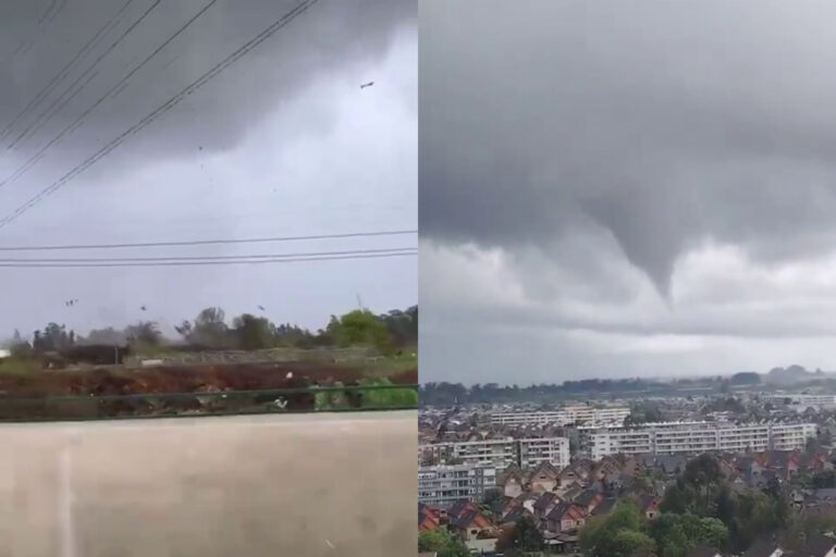 Ya circulan videos en redes: Emiten aviso por trombas marinas en varias regiones del centro y sur del país