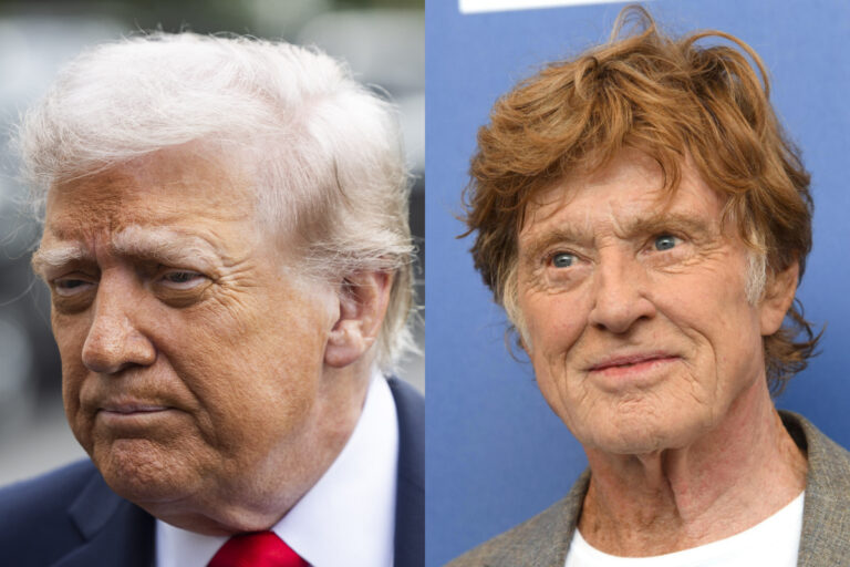 Presidente Trump lamenta la muerte de Robert Redford: 