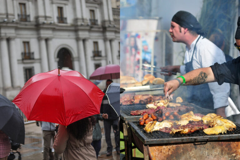 ¿Lloverá en Santiago durante Fiestas Patrias? Revisa el pronóstico para la Región Metropolitana