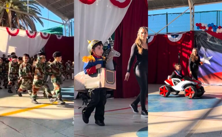 Esta es la Parada Militar de Chile más tierna que verás en Internet