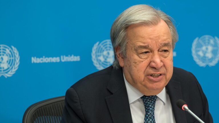 Secretario general de la ONU dice que situación en Gaza es 