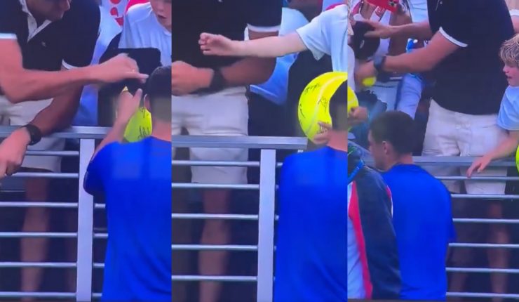 “No era mi intención, pero eso no cambia el hecho”: Hombre que arrebató gorro a niño en el US Open se disculpa públicamente