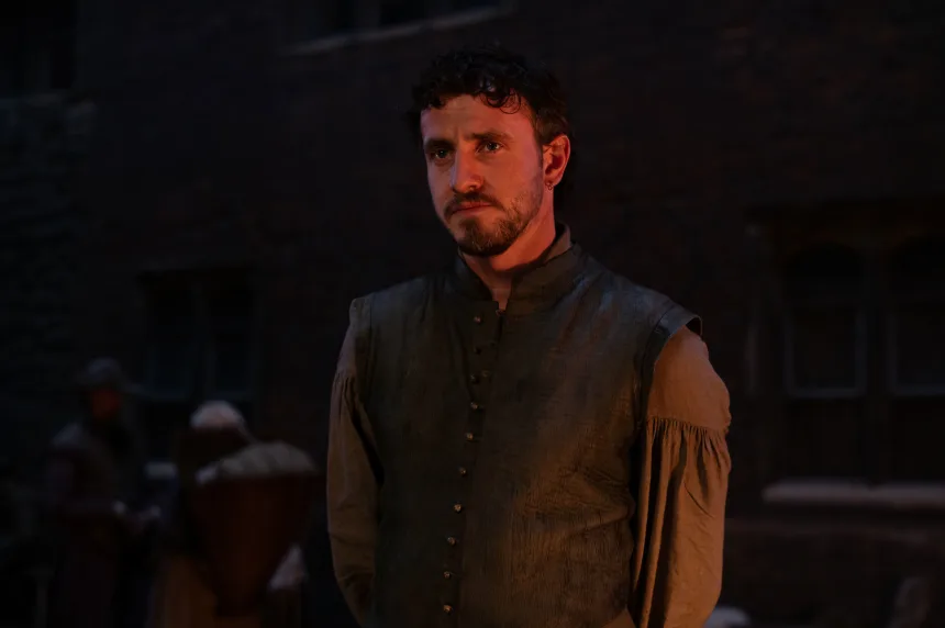 Paul Mescal en "Hamnet". Agata Grzybowska/Características de enfoque