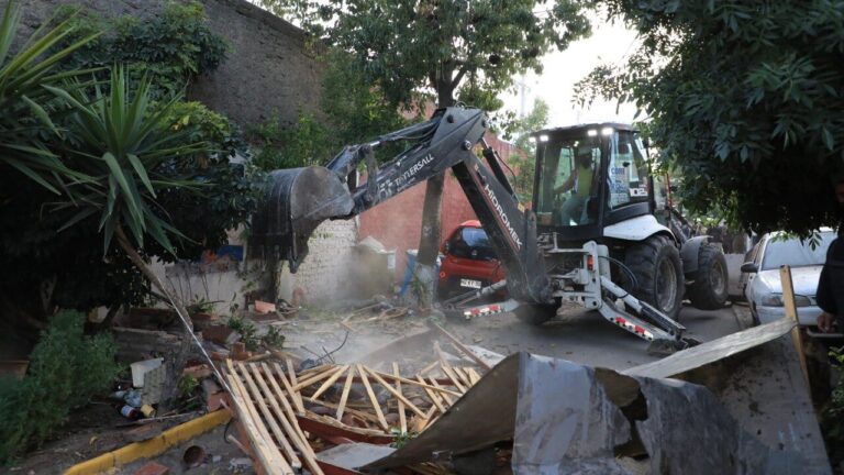 La Florida: Demolición de animita dedicada al 