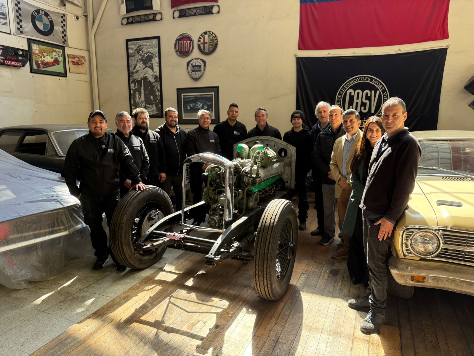 Buscan reconstruir el Caliri Special, un auto que solo se fabricó en Chile/Museo del Automóvil EFO Racing, Arte y Ciencia