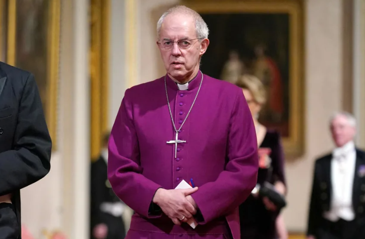 Justin Welby, ex arzobispo de Canterbury, dimitió el año pasado por un escándalo de encubrimiento de abuso infantil. Yui Mok/Pool/Reuters