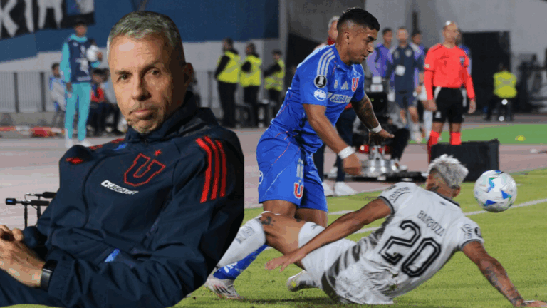 Sufre la U para la Sudamericana: Confirman que figura clave de los azules se desgarró