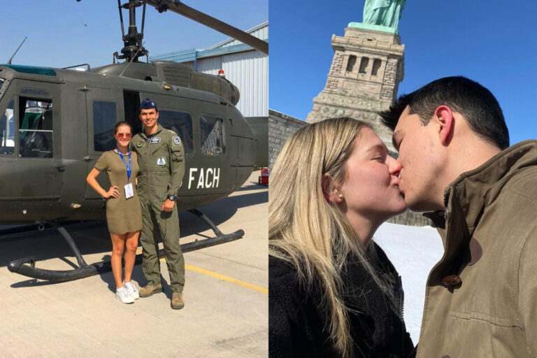 La emotiva despedida de pareja de piloto que murió en accidente de helicóptero: “Te dejo mis alas…”