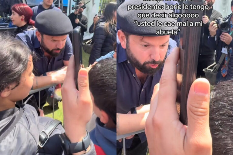 “Usted le cae mal a mi abuela”: La sincera confesión de un niño que sorprendió al presidente Boric y se volvió viral